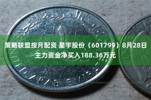 策略联盟按月配资 星宇股份（601799）8月28日主力资金净买入188.36万元