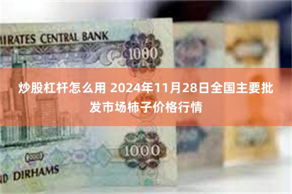 炒股杠杆怎么用 2024年11月28日全国主要批发市场柿子价格行情