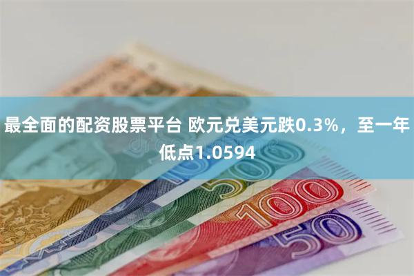 最全面的配资股票平台 欧元兑美元跌0.3%，至一年低点1.0594